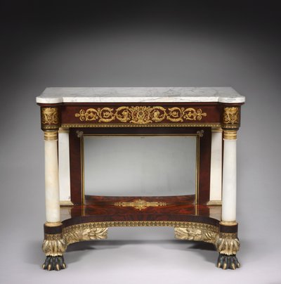 İskele Masası, Joseph Meeks ve Oğulları, c.1829-1835 by American School