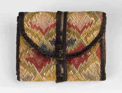 Cep kitabı, c. 1750-1800 (yün, keten, ipek ve buckram) by American School