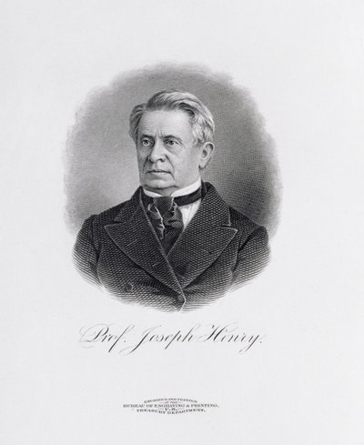 Profesör Joseph Henry (1797-1878) A Memorial of Joseph Henry, Washington, 1880 by American School