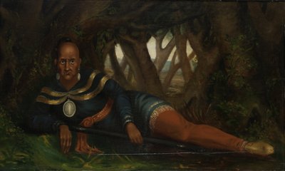 Kırmızı ceket; Seneca Kızılderilileri Şefi, 1830 by American School