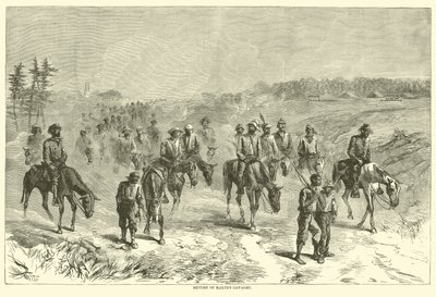 Kautzs Süvarilerinin Dönüşü, Haziran 1864 by American School