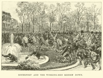Rochefort ve aşağı basmış işçi-erkekler by American School