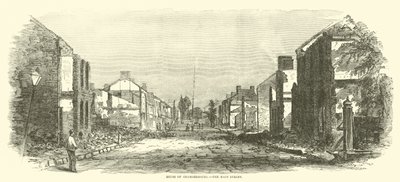 Chambersburg Harabeleri, Ana Cadde, Eylül 1864 by American School