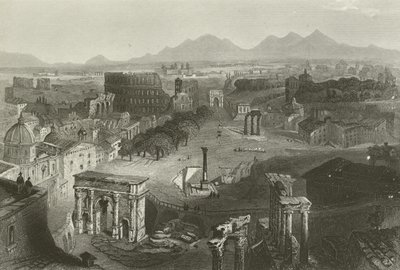 Antik Roma kalıntıları by American School
