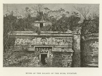 Rahibeler Sarayı, Yucatan kalıntıları by American School