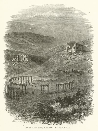 Decapolis Bölgesinde Sahne by American School