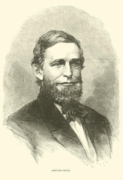 Schuyler Colfax, Aralık 1865 by American School