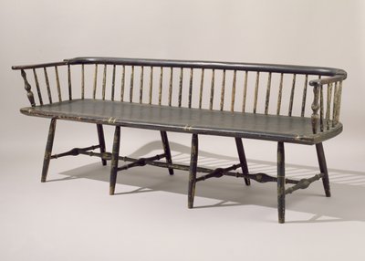 Kanepe, 1807-14 (boyalı akçaağaç) by American School