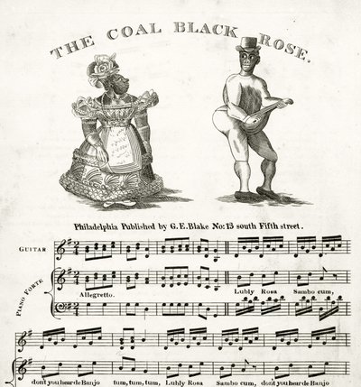 The Coal Black Rose için Notalar by American School