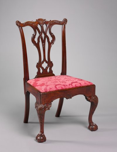 Yan Sandalye, c.1770 by American School