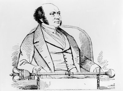Sir William Rowan Hamilton (1805-65) by American School