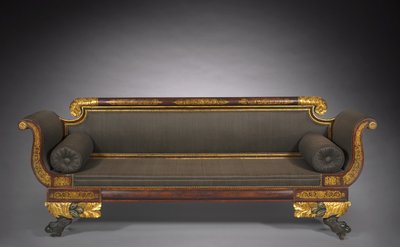 Kanepe, c.1820 by American School