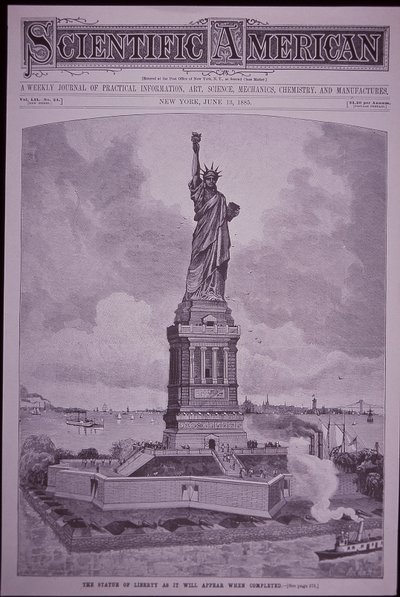 Scientific American dergisinin kapağında 