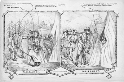 Tableaux 2nd, Tableaux 1st, J. Mayer & Co. Lith., Boston, c. 1865 by American School