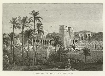 İsis Tapınağı, Elephantine Adası by American School