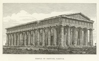 Neptün Tapınağı, Paestum by American School
