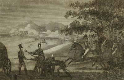 Guilford Savaşı, 1780-90 by American School