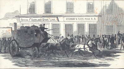 The Butterfield Overland Mail Coach, Harper