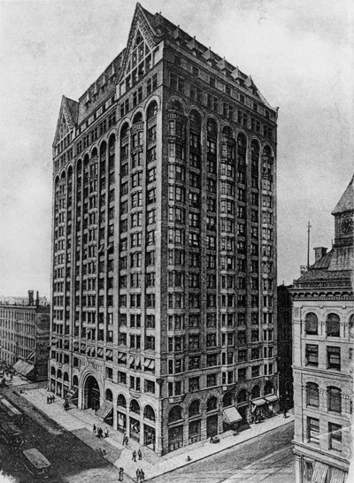 Capitol Binası, Mason Tapınağı olarak da bilinir, Chicago, 1892-1939 by American School