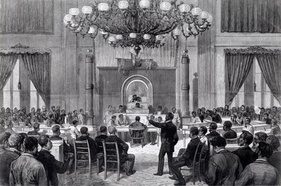 The Colored National Convention in Session, Nashville, Tennessee, 5-7 Nisan 1876, 