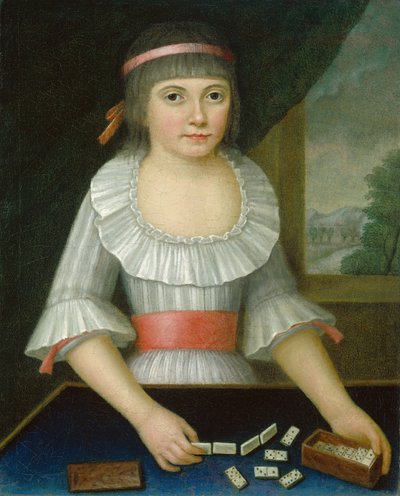 Domino Kızı, c.1790 by American School