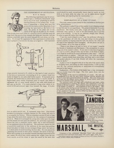 Havaya Yükselme Deneyi, F D Hewes, Reklamlar by American School