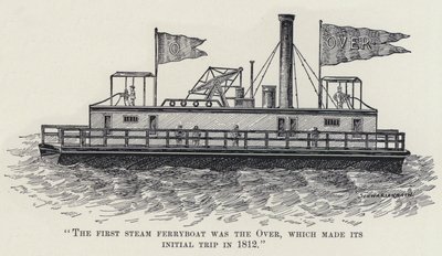 "İlk Buharlı Feribot, İlk Yolculuğunu 1812