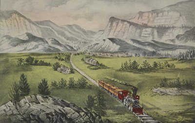 Büyük Batı, bar. 1870, Köri & Ives by American School