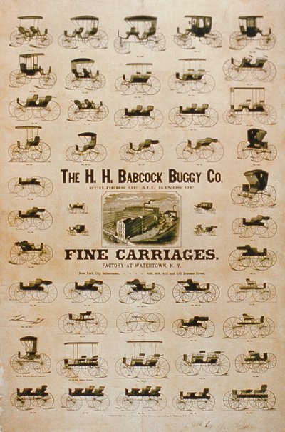 H.H. Babcock Buggy Şirketi, İnce Arabalar by American School