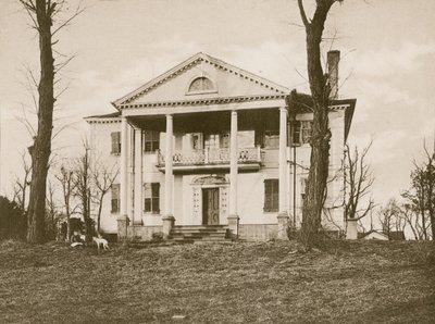 Jumel House, N.Y (fotogravür) by American School