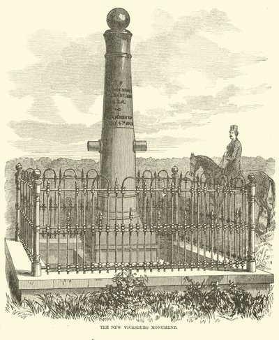 Yeni Vicksburg Anıtı, Temmuz 1863 by American School