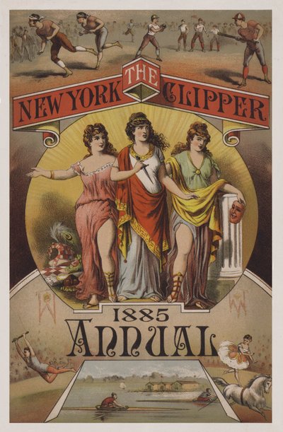 New York Clipper Yıllık, 1885 by American School