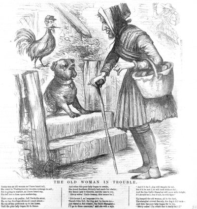 Başı dertte olan Yaşlı Kadın by American School