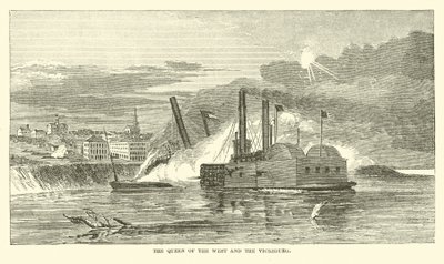 Batı ve Vicksburg Kraliçesi, Şubat 1863 by American School