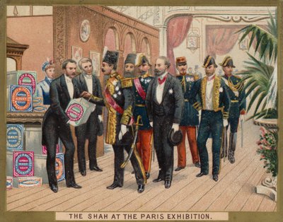 Şah Paris Sergisinde by American School