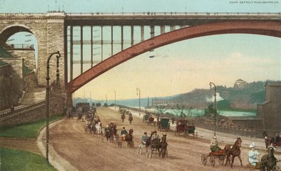 Yarış Pisti, New York, c.1911 by American School