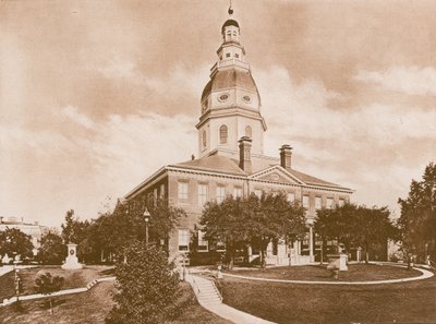 Devlet Evi, Annapolis (fotogravür) by American School
