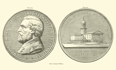 Thomas Madalyası, Ekim 1863 by American School