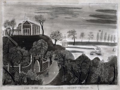 The Tomb of Washington, Mount Vernon, Va., 1807