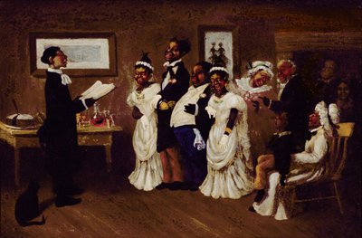 Düğün, c.1850 by American School
