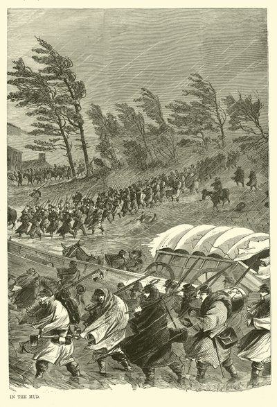 Çamurdaki kampanya, Ocak 1863 by American School