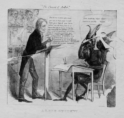 Çatlak şaka: geç bir öğrenci, 1827 by American School