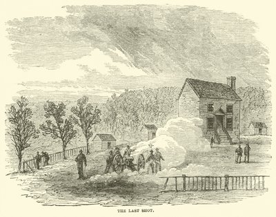 Son atış, Nisan 1865 by American School