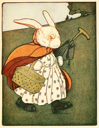 Sonra yaşlı Bayan Tavşan ….. 1916 tarihli The Tale of Peter Rabbit