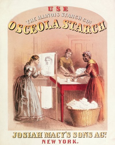 Osceola nişastası için ticaret kartı by American School
