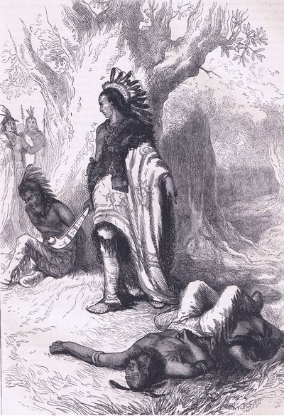 Uncas ve Miantonomoh (1643), Cassell
