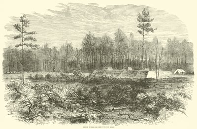 Birlik Weldon Yolu üzerinde 1864 Ağustos çalışır by American School