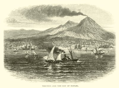 Vezüv ve Napoli Körfezi by American School