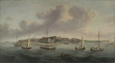 Bir Limandan Görünüm, 1760 by American School