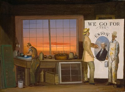 Birlik İçin Gidiyoruz, c.1840-1850 by American School